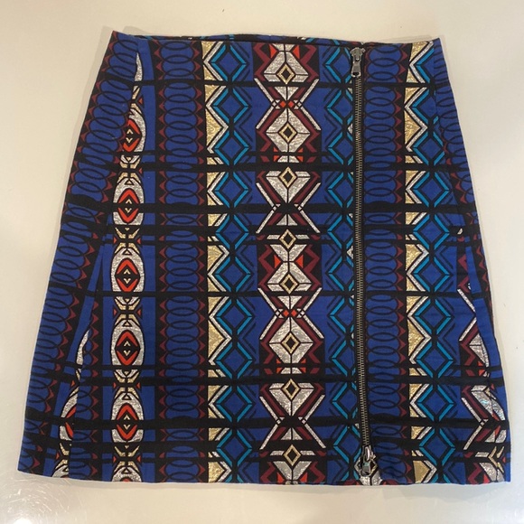 J Crew Jacquard Mini skirt - Picture 1 of 4